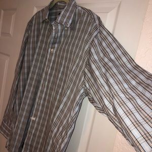 Burberry-men’s dress shirt-Large